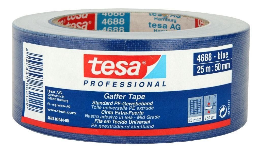 Tesa Taśma naprawcza Tape 50mmx25m niebieska 04688-00044-00