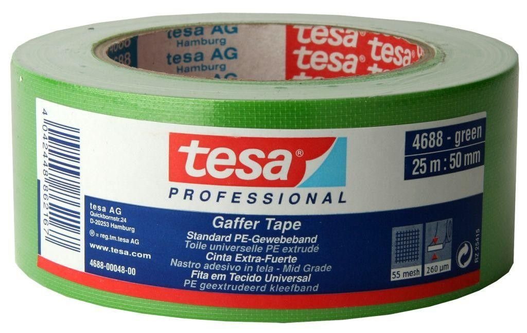 Tesa Taśma naprawcza Tape 50mmx25m zielona 04688-00048-00