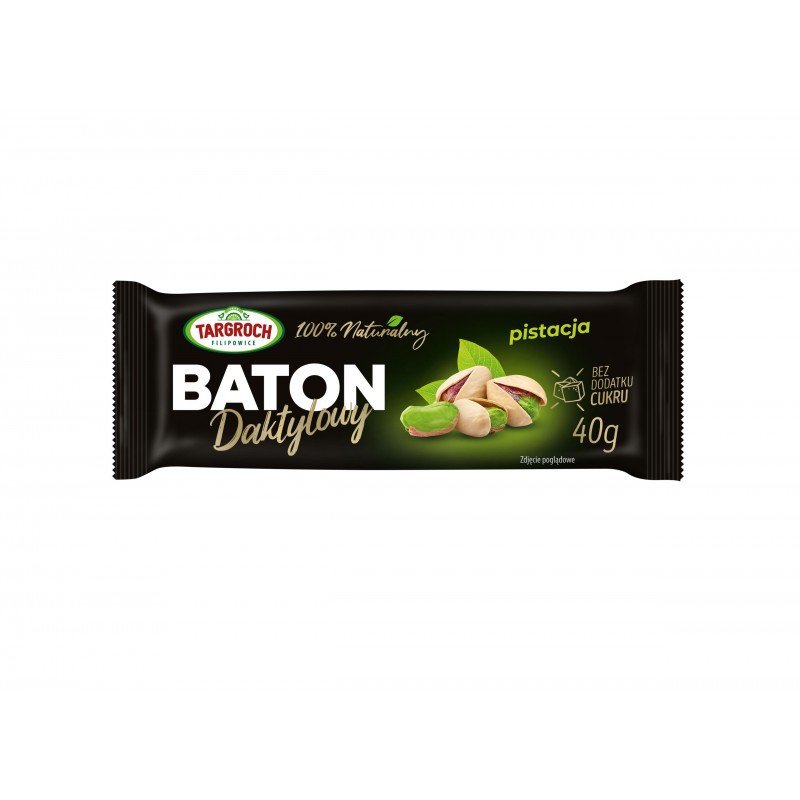 Targroch Baton daktylowy z pistacją 40 g - PREMIUM