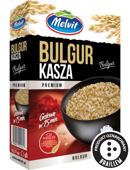 Melvit KASZA BULGUR 4X100G 01MBUL