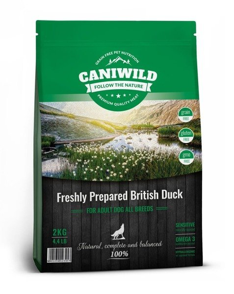 Caniwild Adult Freshly Prepared British Duck próbka 100g Kaczka