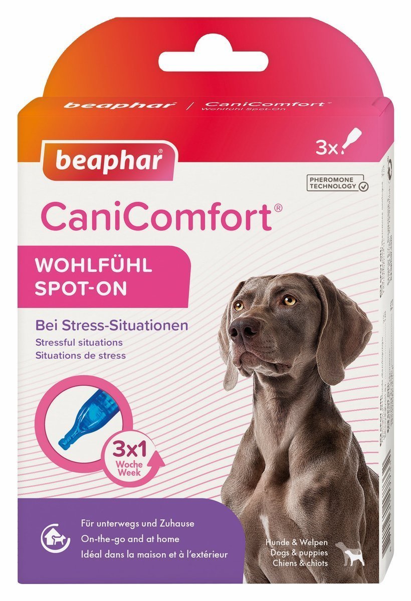 Beaphar CaniComfort Spot-On na dobre samopoczucie 3 pipety x 1 ml