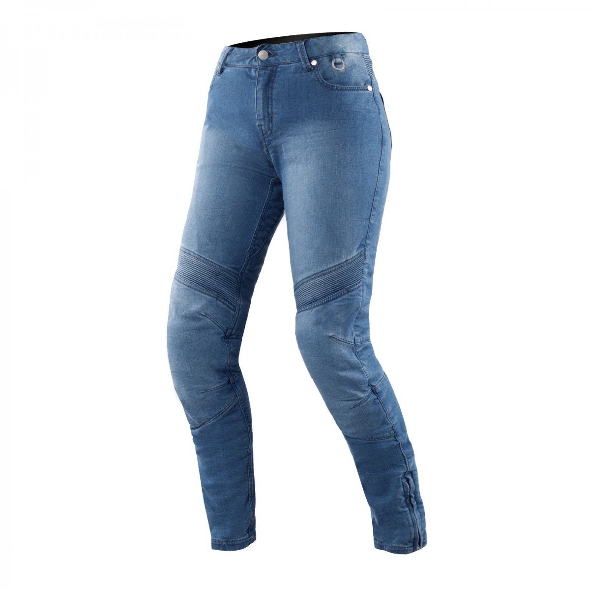 SHIMA shima Jess spodnie dżinsy, Denim nowoczesny z Protector Classic Slim duralid motocykla dla kobiet, 32, niebieski JESS BLUE 32