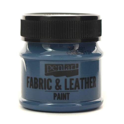 Pentart, farba do tkanin i skóry, dżinsowa, 50 ml