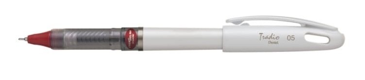 Pentel, cienkopis Energel Tradio BLN115, czerwony