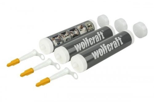 Wolfcraft leerka wsadu 310 ML, 3 sztuki, 4044000