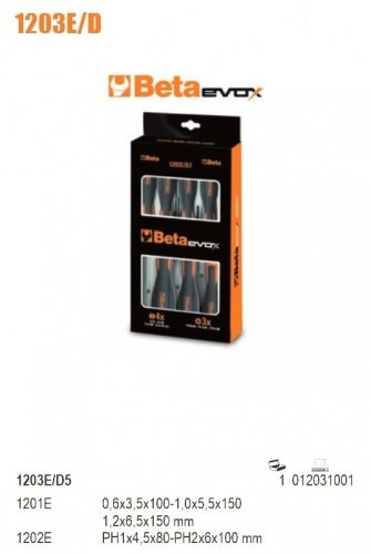 Zestaw Wkrętaków Evox Pł.I Krzyż.7Szt.