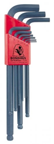 Bondhus Klucze imbus kpl. 9 szt. z kulkami 10999