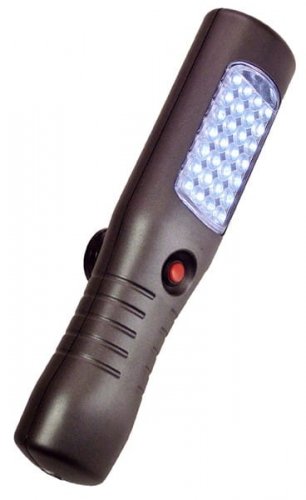 as - Schwabe AS  Schwabe 42417 Profi-akumulator Lampa robocza LED, akumulator litowo-jonowy, 3 W, 230 V, kolor czarny