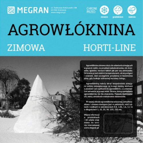 Megran Agrowłóknina zimowa HORTI-LINE 1,6 x 10 m Megran 101540