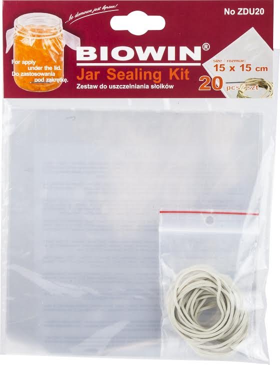 ZESTAW DO USZCZELNIANIA SŁOIKÓW DŻEMY KONFITURY