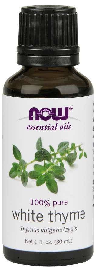 Now Foods 100% Olejek z Białego Tymianku - Tymianek (30 ml)