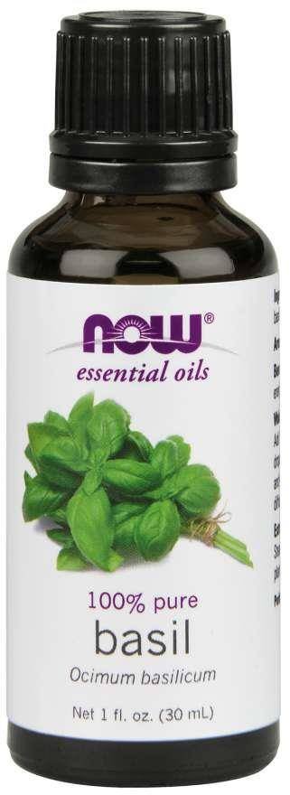 Now Foods 100% Olejek Bazyliowy - Bazylia (30 ml)