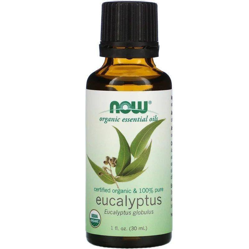 Now Foods 100% Olejek Eukaliptusowy Certified Organic (30 ml)