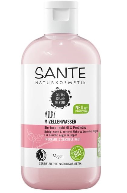 SANTE (kosmetyki) SANTE PŁYN MICELARNY DO DEMAKIJAŻU OLEJ INCA INCHI I PROBIOTYKI ECO 200ml