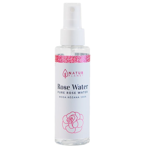 Natur Planet Woda różana do twarzy i ciała Natur Planet - 100 ml