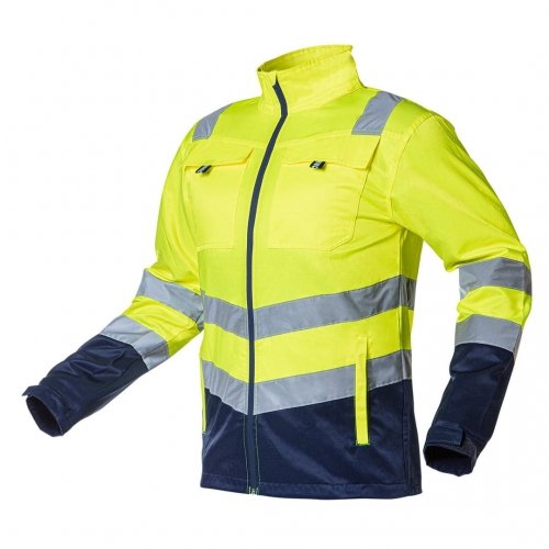 NEO-TOOLS Bluza ostrzegawcza 40% poliester, 60% bawełna, 260 gsm, rozmiar M TOP-81-742-M