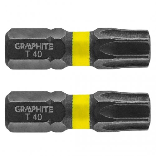 Graphite Bity udarowe TX40 x 25 mm, 2 szt. TOP-56H517