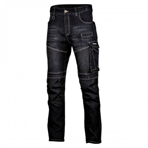 LAHTI PRO Spodnie robocze jeansowe Slim Fit roz XXL L4051705 LPL4051705