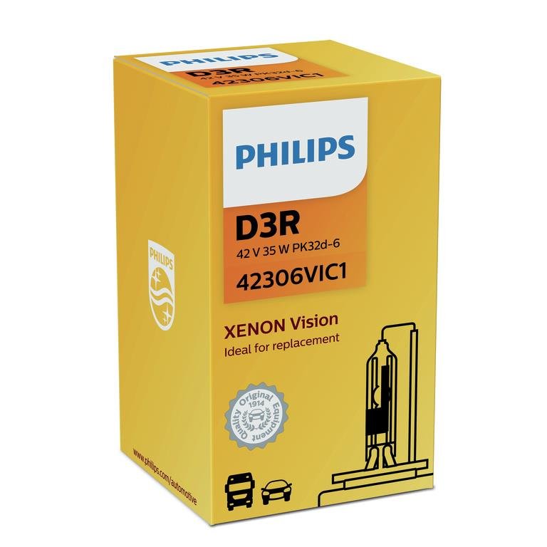 Philips 1 X żarówka d3r Xenon Vision żarówka ksenonowa 4000 K OVP Auto lampa 35 W/42 V 30552132 42306VIC1