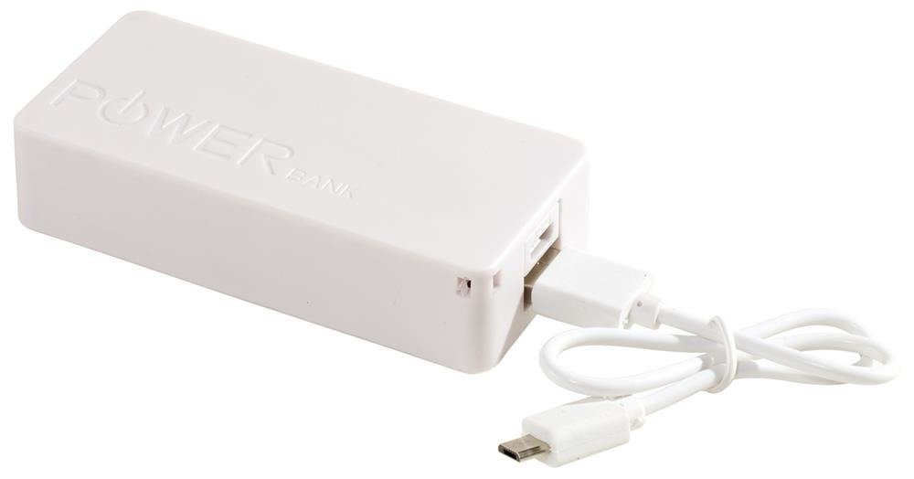 Powerbank TOP ENERGY, biały