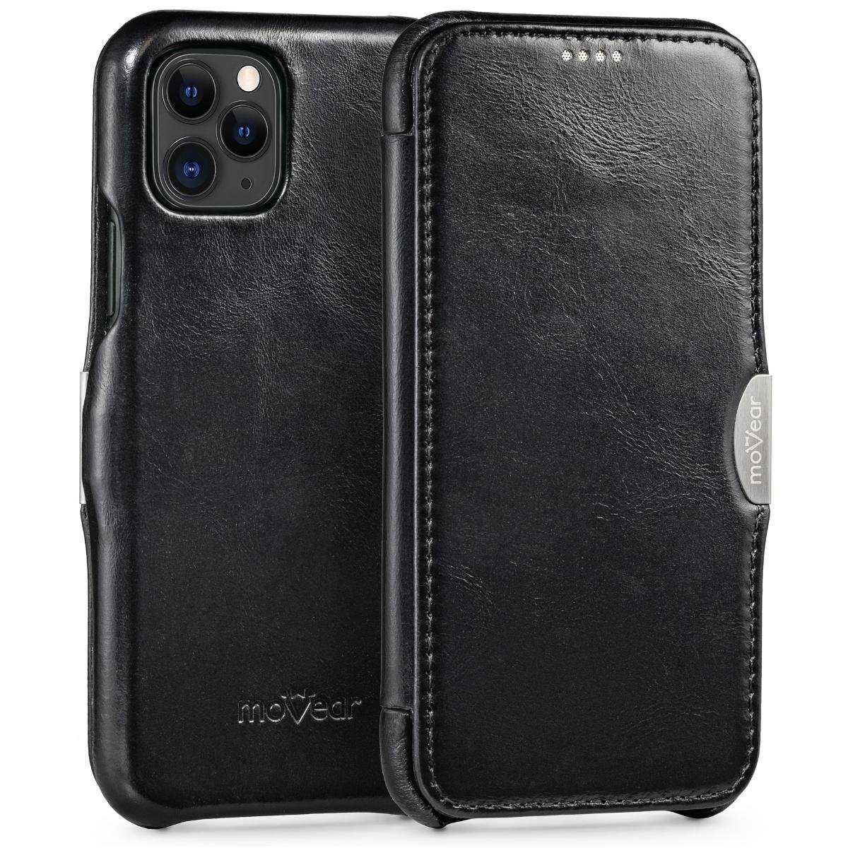 moVear flipSide C - Skórzane etui do Apple iPhone 11 Pro (5.8