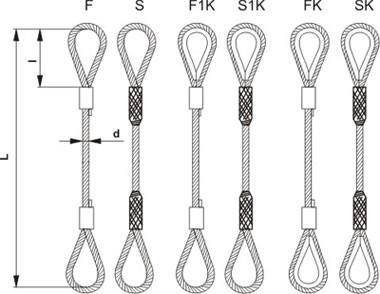 unimet ZAWIESIE LINOWE TYPU F 10MM 2MB