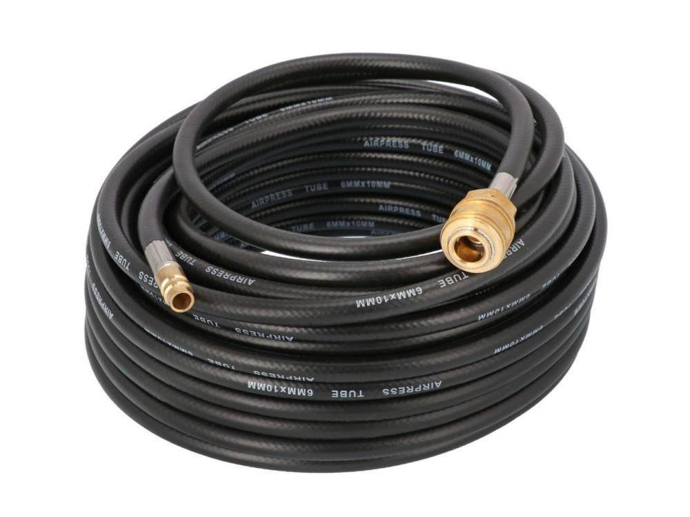 Wąż Pneumatyczny Gumowy 10*6Mm 20M Okuty