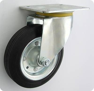 Koło Metal-Guma 100Mm Obudowa Skrętna 12L