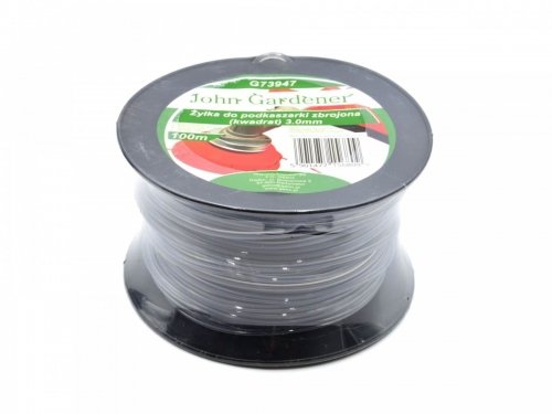 Żyłka do podkaszarki zbrojona(kwadrat) 3,0mmx100m (8)