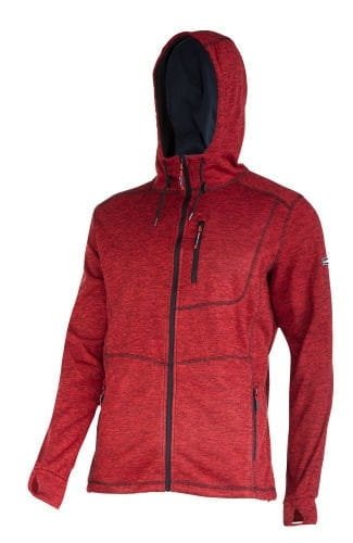 LAHTI PRO Bluza z Kapturem Suwak CZERWONA XL L4013404 25164