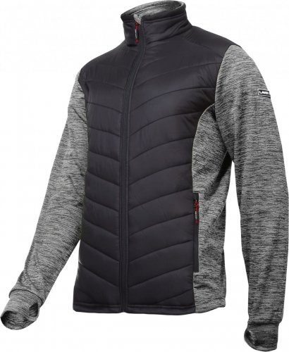 Bluza Ocieplana Szaro-Czarna, 