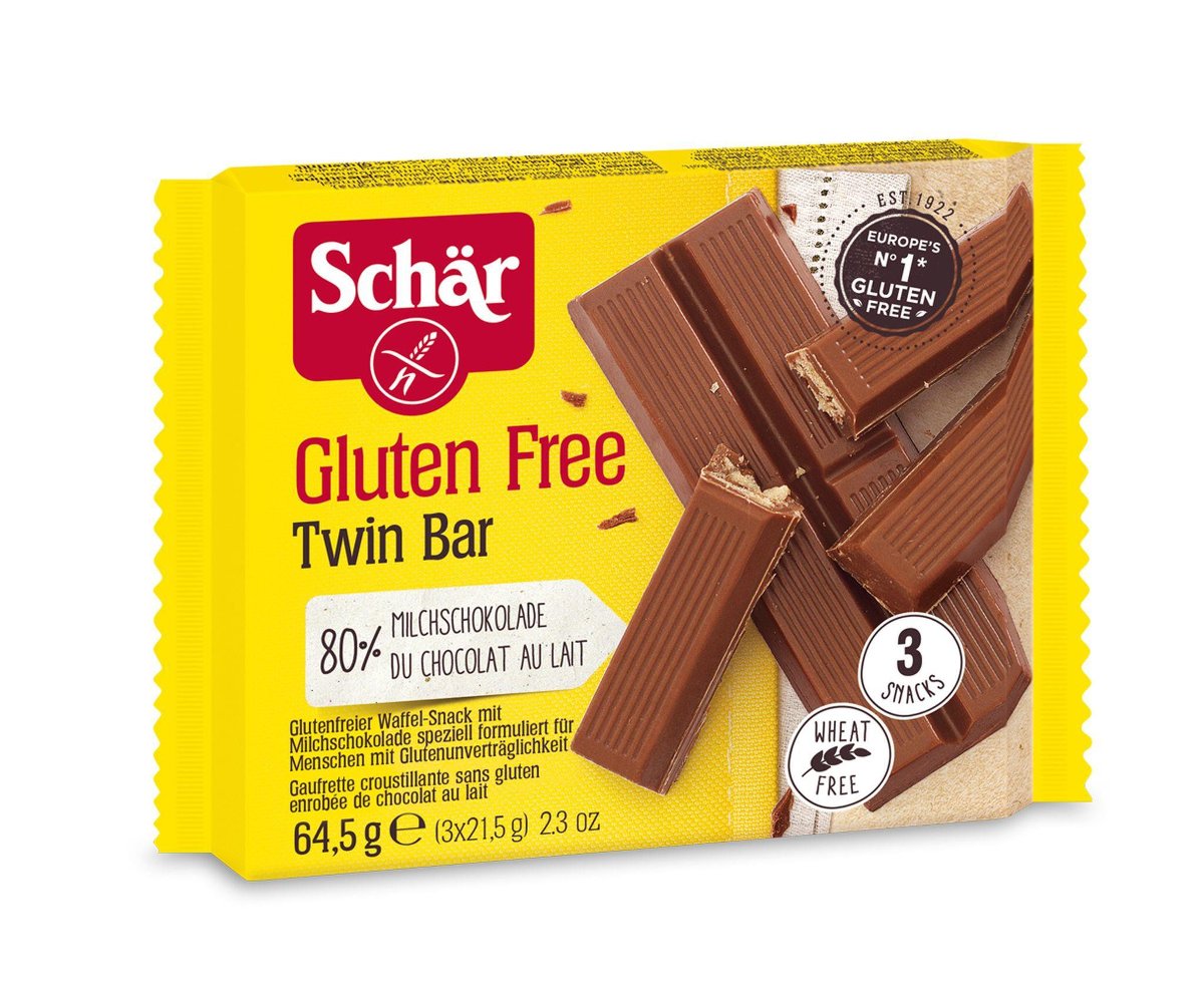 Schär Twin Bar - wafelki w czekoladzie 3 x21,5g