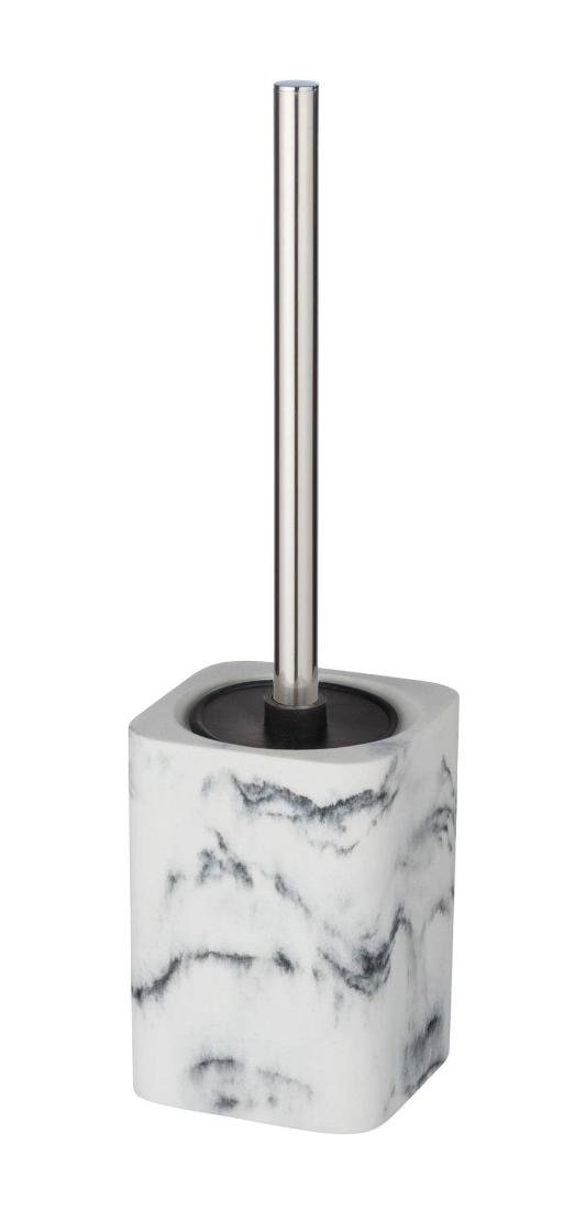 Wenko Szczotka do wc DESIO polyresin imitujący marmur biała 24767100