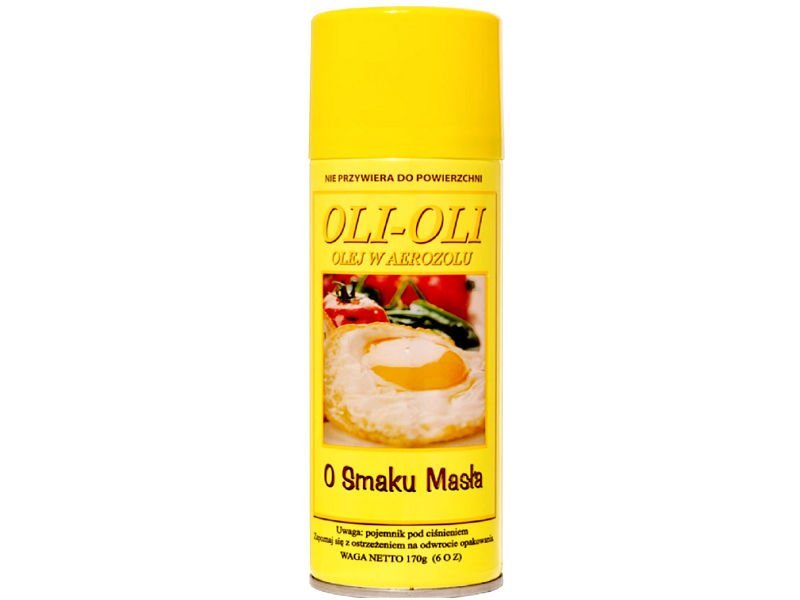 Фото - Інше спортивне харчування OLI-OLI olej rzepakowy o smaku masla spray 170 g,