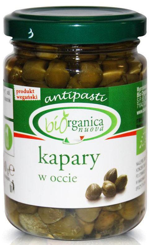BIO ORGANICA ITALIA KAPARY MARYNOWANE BIO 140 g (90 g) (SŁOIK) - BIO ORGANICA ITALIA BP-8029689023294