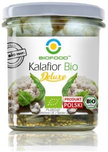 Bio Food KALAFIOR W ZALEWIE DELUXE BIO 340 g (220 g) - BIO