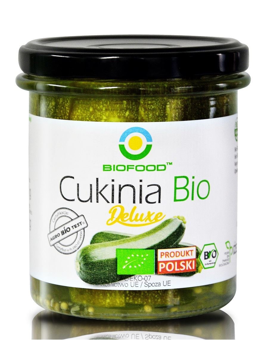 Bio Food Cukinia w Zalewie Deluxe bezglutenowa BIO 200g -