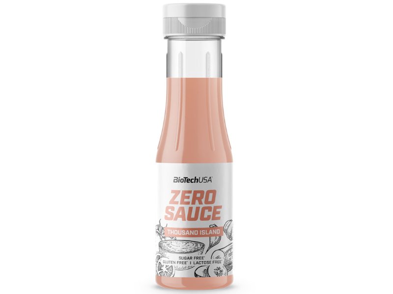 BioTech ZERO SAUCE 350ml barbecue BIO/ZERSAUCBBQ/350//