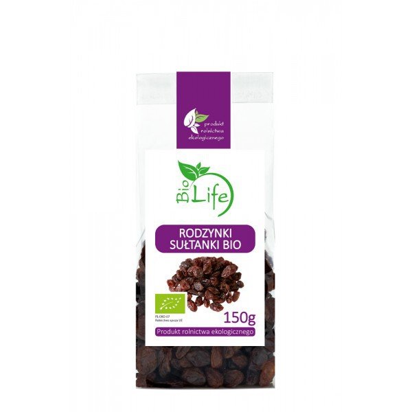 BioLife Rodzynki sułtanki Bio 150 g