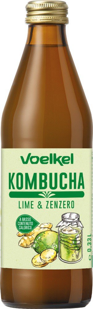 Bio Kombucha limonka-imbir 330 ml