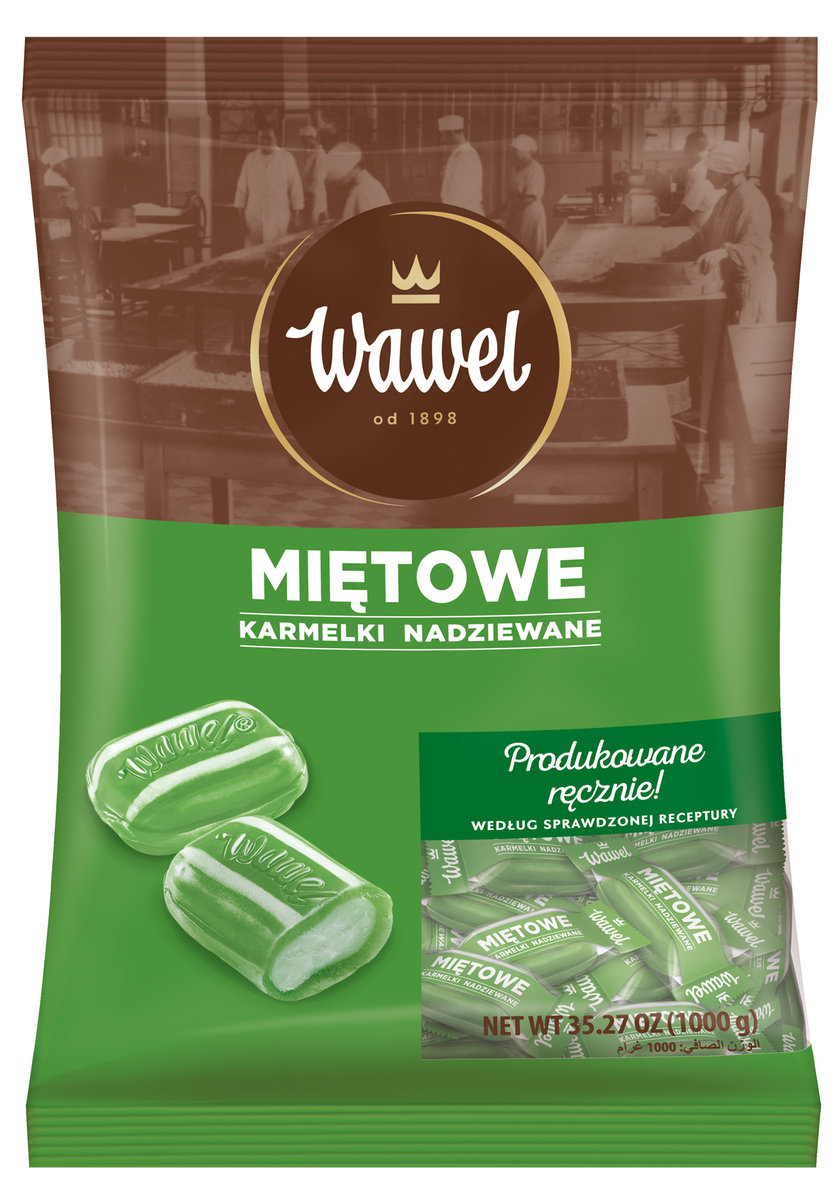 KARMELKI MIĘTOWE ORZEŹWIAJĄCE 1 KG MIĘTOWE ORZEŻWIAJĄCE