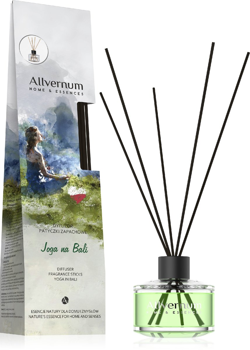 Allverne ALLVE HOME & ESS Patyczki 50ml Jogi na Bali