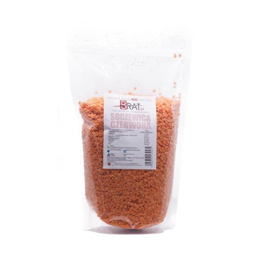 BRAT SOCZEWICA CZERWONA 1 kg - BRAT