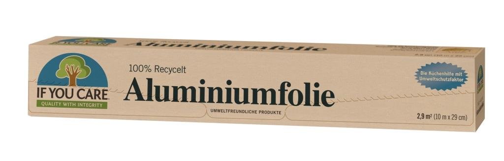 If You Care If you Care z folii aluminiowej 100% z recyklingu, 2er Pack (2 x 10 m) 480017