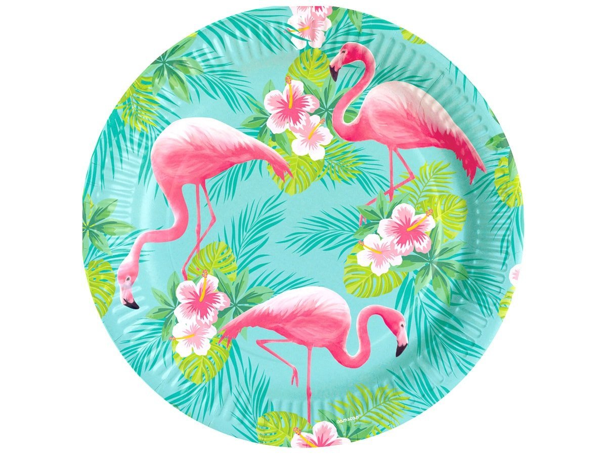 Talerze Flamingo Paradise 23cm