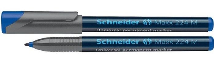 Schneider, foliopis wersalny Maxx 224 M, niebieski