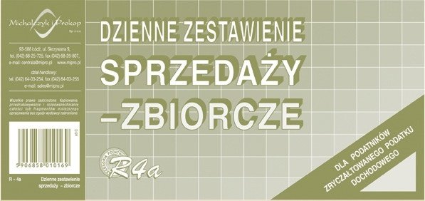 Michalczyk&Prokop Dzienne Zest.sprzed.1/3A4