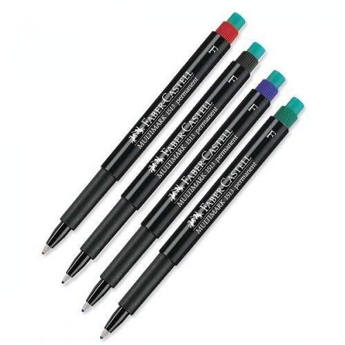 Faber-Castell FABER-CASTEL Foliopis Multimark 0,6mm czerwony FO.061.165/1