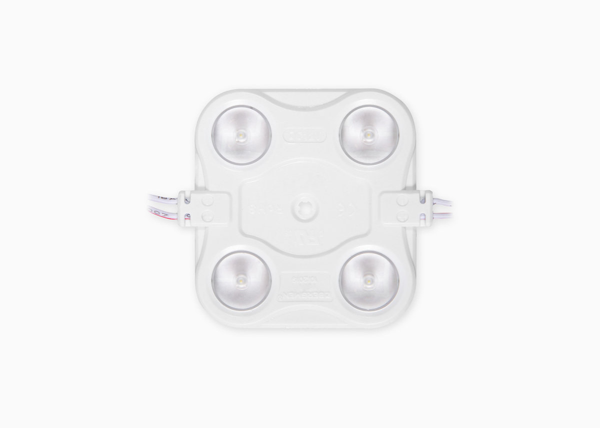 Moduł LED BERGMEN XR-4 CC / 12VDC / 6W / 580lm / 170° / 4 x 3030 SMD / IP65 / dzienny biały / 7000-7500K